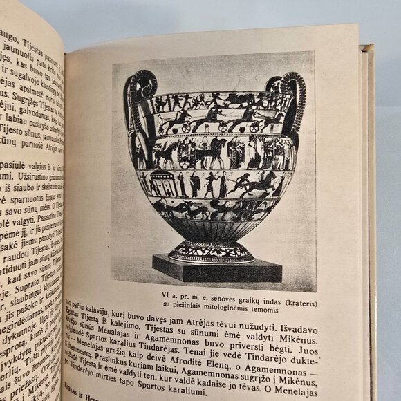Senovės Graikijos Legendos N Kunas Book In Lithuanian Language Vintage 1984 HC - Picture 6 of 12